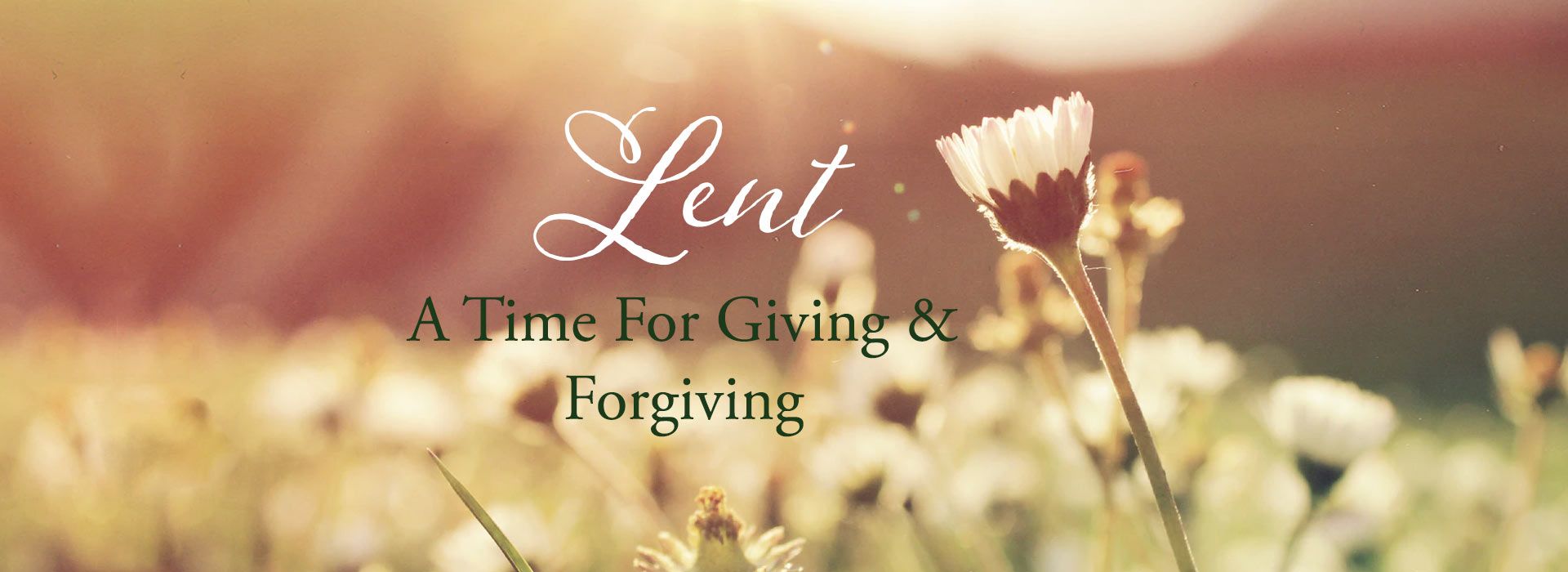 A Time for Giving and Forgiving