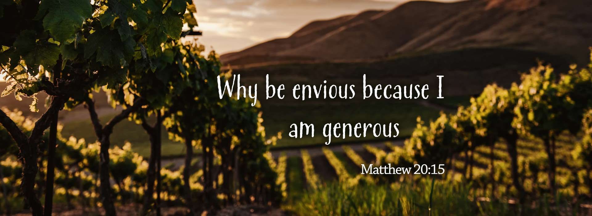 Matthew 20:15
